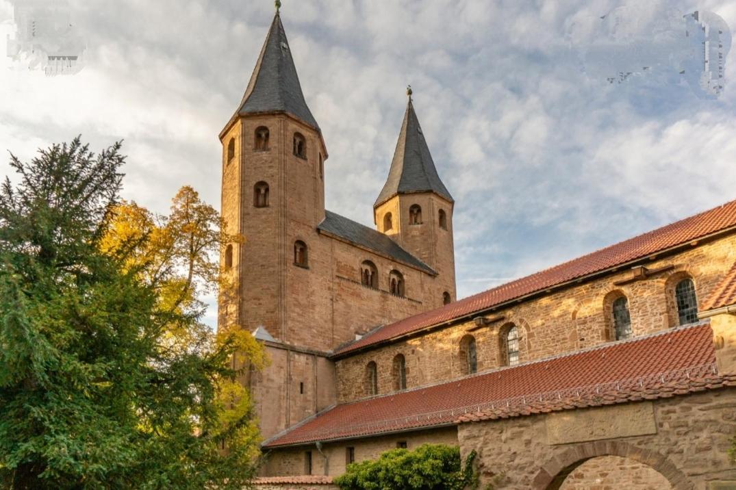 FeWo Am alten Holzplatz Drübeck Exterior foto